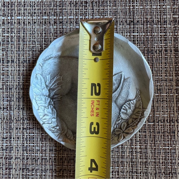 Set (4) of handcrafted forged aluminum coasters from Wendell August Forge, USA - Picture 7 of 7